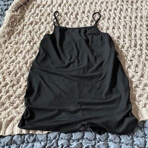 Black Spaghetti Strap Dress